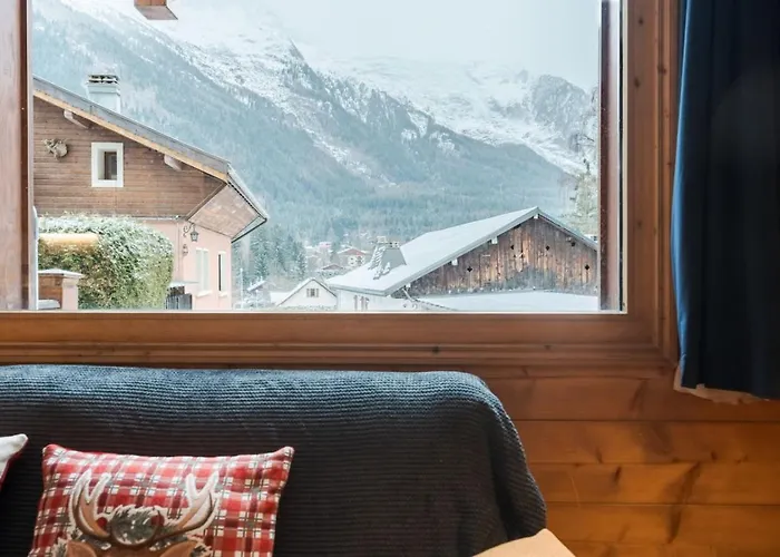 公寓 Etoile Cosy Balcon Vue Montagne Proche Centre